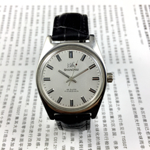 Original inventory Shanghai brand 7120 manual mechanical watch inlaid with set words