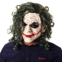 Halloween Batman Clown Mask Men and Women Full Face Horror Hood Joker Movie Dark Knight Cosplay