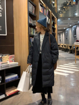 (Limited time 7fold) Simple suit profile micro texture gun barge lapel collar windbreaker down jacket F1208