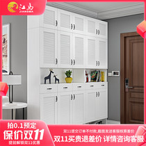 Home door 1 2 long shoe cabinet 70cm wide through the top door outside the outdoor large-capacity porch cabinet oversized 2 meters high storage