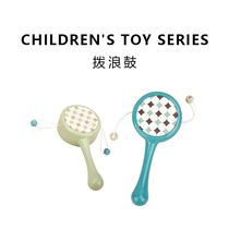 Baby dial drums can bite 3 - 6 months newborn baby hand rock Yi early teach ringing toys 0 - 1 years old