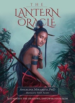 Burning lamp Oracle card The Lantern Oracle illuminates The shadow guide road British original new American Mail