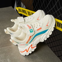 Li Ning VIP joint girls small white shoes 2021 new CUHK Tong Breathable Mesh Sneakers Boy Running Shoes