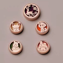 New cartoon 12mm rose gold Melletti Pooh Perfume Mask Aroma Magnetic Expanded Closed