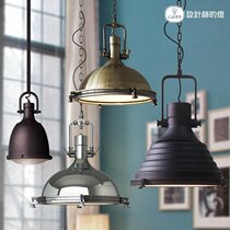 Designer lights Nordic living room Dining bar American Country Retro industrial loft creative Wrought iron chandelier