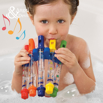 Bath clarinet toy is really fun to add water variable sound water flute 2-4-8 years old childrens Enlightenment instrument with music score