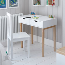 Childrens learning table home school desk simple writing desk Nordic desk multi-functional