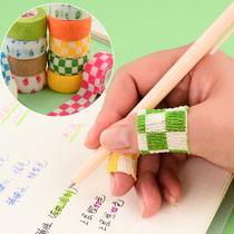 Student finger bandage cute solid color self-adhesive protective cover finger writing anti-callus tape anti-wear hand tape