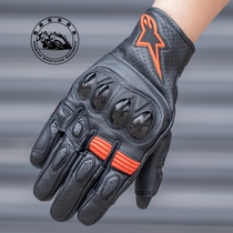 Italy Astar CELER v2 summer riding gloves lambskin breathable drop-proof touchable screen locomotive Knight gloves