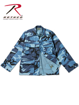 Rothco camouflage BDU shirt color loose spring and autumn coat leisure American version large pocket co-payment