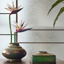 Tao home bronze glaze ornaments Dutch imported bronze home desktop ceramic ornaments ornaments flower Ware