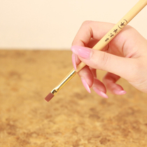 (Spot)Japanese imported Maonail flat head pen soft and exquisite monochrome light therapy pen Kumano made in Japan