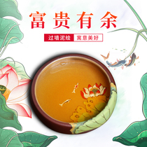 Yixing all handmade purple sand mud painting master Cup male Lady Lotus small tea cup kung fu tea set tea single cup tea bowl