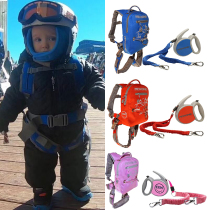 Moxone childrens ski veneer double board walking baby teaching artifact