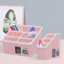 Storage basket plastic rattan Nordic basket kitchen desktop finishing grocery basket small pieces of sundries stationery storage