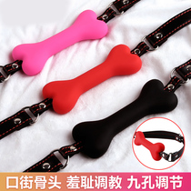 Deep Throat Flirting Mouth Ball Silicone Mouth Plug Tuning Sex Supplies Tools Mouth Shackles Sex Erotic Womens Utensils Room Fun Couple Sm