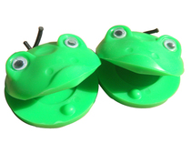 Plastic frog dance board Orff percussion instrument cartoon lunchboard soundboard