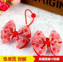 Tongtong hair accessories snow gauze women children hair accessories bow baby hairclip hair card Hairband hair rope