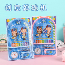 Childrens ejection pachinko machine puzzle class pass scoring machine parent-child interactive table game toy palm pachinko plate
