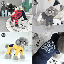 Read Xintian pet clothes Teddy Tide brand net Red Dog spring and autumn four-legged clothing small tremble four-legged clothing than Bear