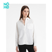 NOME Normie Womens Dress Long Sleeve Shirt Polo Collar Open Fork 100 Hitch Sunscreen Jacket Woman WPPQ0013