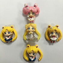 Sailor Moon Moon Princess Q edition Moon Hare Water ice Moon hand-made doll doll model 5 generations 5 ornaments