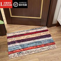 LXRXDD Water-absorbing Mat Kitchen Toilet Bedroom Entry Carpet Entry Door Door Door Household Simple