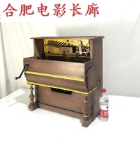 50s Antique Spanish Favetia Hand Roller Piano Octasonic Box Music Box