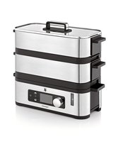 Overseas WMF Futenbao stainless steel steamer 2 independent adjustable cooking rooms Each 2 15L volume