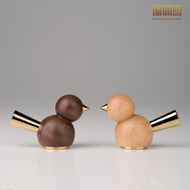 Copper master bird bottle opener Solid wood brass creative gift beer bottle opener screwdriver crafts decorative ornaments