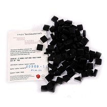 EMPA702 Black wool felt block Leather decolored Black wool felt Swiss EMPA wool felt