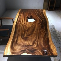 Size: 190-97 93 85-5 5 walnut large board whole wood solid wood log mahogany tea table Tea Board