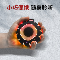 Portable outdoor with colorful lights flashing wireless Bluetooth speaker big volume super heavy subwoofer small audio
