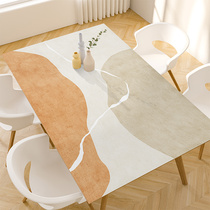 Nordic Leather Table Mat Superior feel tea table cloth table cushion pvc table cloth anti-oil and water-free anti-burn and heat insulation