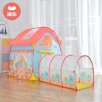 Aole childrens treasure hunt tent Game house Indoor house Bobo Ball Pool Crawling tunnel tube Childrens dollhouse