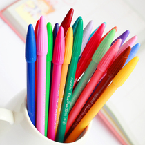 Korean stationery color 36-color watercolor pen Monami monami3000 fiber water pen hook line pen water-based pen