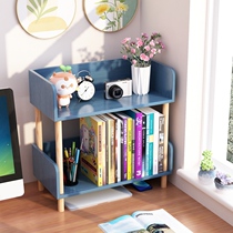 Small solid wood bookcase stratified multilayer of childrens small solid wood bookcase on desk shelf office desk in simple bookshelf