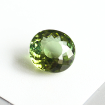 3 93 carat natural cuisto green bejewelery Naked Stone Withdrawal Face Jewel Glass Body Fire Color good Private Custom