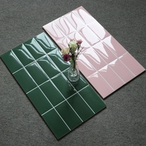 Nordic bread brick 300*600 toilet color tile kitchen Plaid wall tile guest restaurant Wall skirt