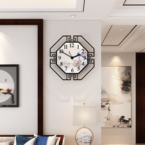 Home decoration table Mute bedroom clock Fashion atmosphere clock wall clock living room creative personality clock Net red table