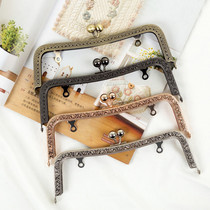 Tang Rabbit Rabbit 20cm Recessed Waist Cross Large Bead Head Double Hanging Ear Mouth Gold Handmade Diy Bag Five Gold Accessories Send Drawings