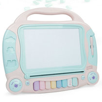 Multifunctional electronic keyboard color drawing board 225-16 magnetic writing board Educational toys Childrens toys hair mixed batch