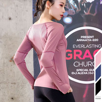2021 Spring Summer New Internet Red Sports Blouse Fitness Suit Women Running Sexy T-Shirt Long Sleeve Undershirt Yoga Suit
