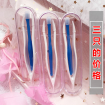 Super easy to use contact lens clip Contact lens box Wearing tool Large portable big suction stick Tweezers Suction cup kit