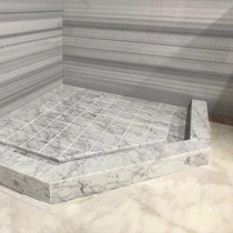 Chengdu marble bathroom countertop custom shower room natural stone artificial stone bathroom quartz stone Sill stone