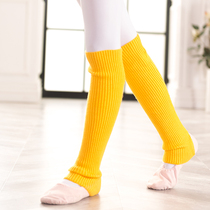 Danzea Dongzhijie Dance protective gear Childrens ballet wool leggings Knitted warm socks Girls dance socks