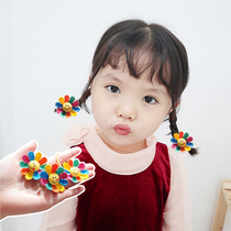 Childrens hair accessories Korean Princess cute headdress baby tie hair small rubber band does not hurt hair baby tie small pull Hairband