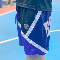 PW sweat brothers fight color street five-point four-point basketball pants mens shorts loose fitness running quick-drying air permeability