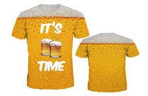 Male Beer Bubble Digital men Top T-Shirt Tat The UNIDENTIFIED MALE