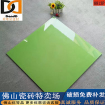 Color full throw glazed tiles 600x600 bright light fresh yellow Living room Tiles Pure Color Kindergarten Anti Slip Wall Tiles